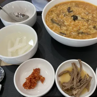 Hot Spicy Meat Porridge