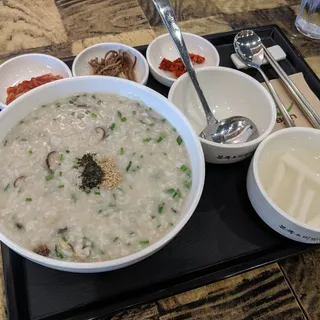 Mushroom Oyster Porridge