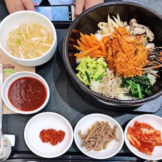 Tuna and Kimchi Bibimbap