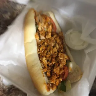 Buffalo Chicken Cheese Steak