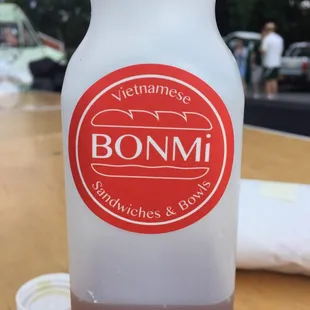 a bottle of bonmi
