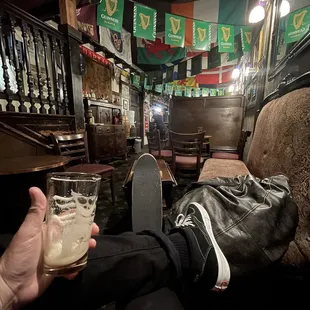 Quant and comfortable ambiance inside