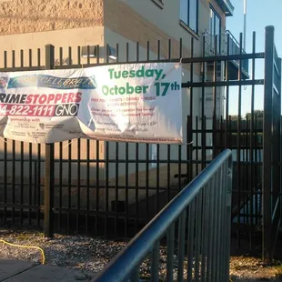 Crimestopper event