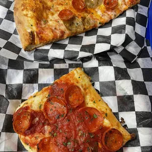 pizza, food