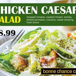 chicken caesar salad