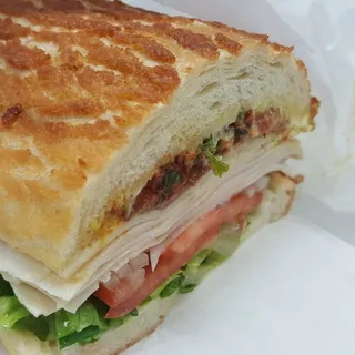 Turkey, Bacon and Swiss Sandwich