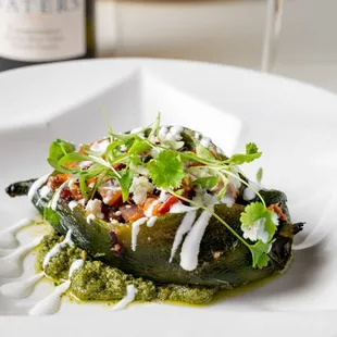 Stuffed Poblano