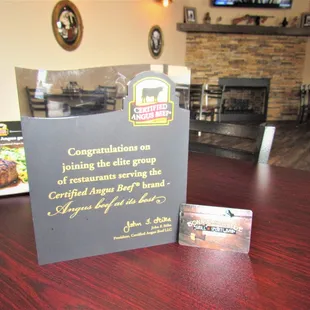 a gift card