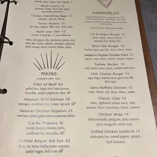 Dinner Menu, April 5, 2024