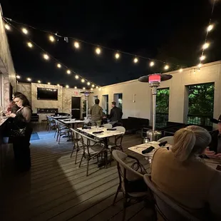 Upstairs bar &amp; patio!