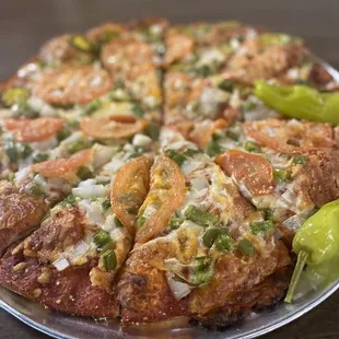 pizza, food