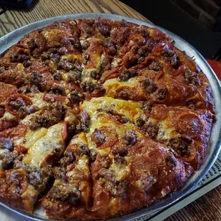 Pepperoni and Sausage