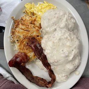 Biscuits and gravy