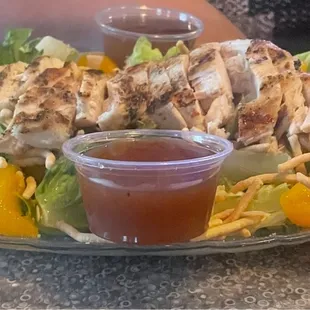 Asian chicken salad