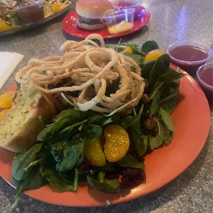 Spinach salad
