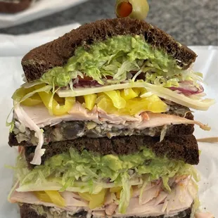 My favourite deli! Got lunch for my sons &amp; I today!  My Katie Holmes had them add olive salad, onion and peppers Bomb!!