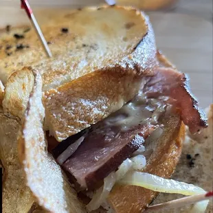 Grilled ham and cheese
