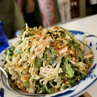 Chrysanthemum Green Salad. Basic but tasty