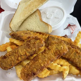 Steak finger basket
