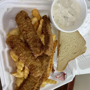 Steak finger basket