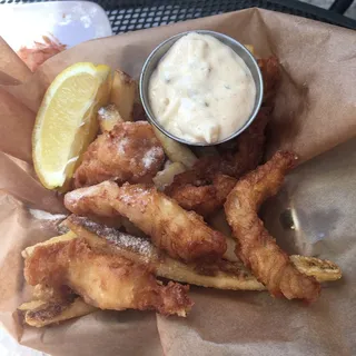 Beer Battered Fish & Chips