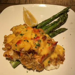Alaskan Cod with Lobster Stuffing