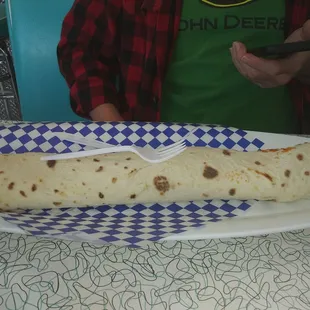 Very taste and the size of my arm!!