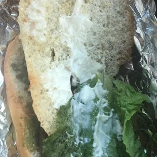 Asked for no mayo.  They decide mayo on top and bottom ;(