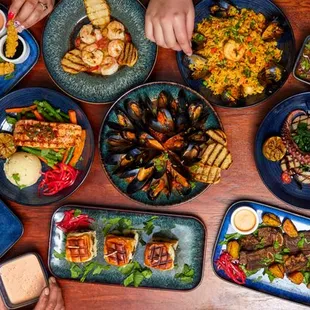 Tapas menu
