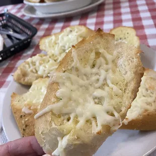 Disappointing 6pc Cheese Garlic Bread