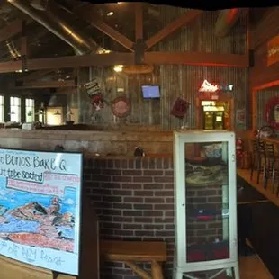 Front entrance view. We're doing takeout.