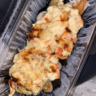 Volcano Shrimp Tempura Roll