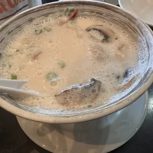 Tom Khan Soup + shrimp ($9). 6/7/2024