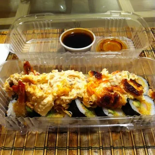 Volcano Shrimp Tempura Roll