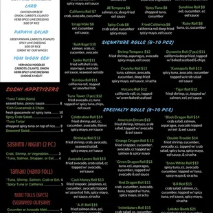 Menu page 2