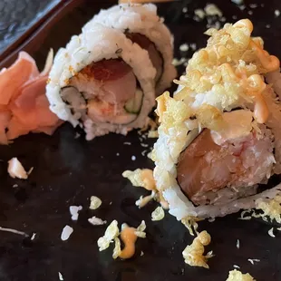 sushi and sashimi, food
