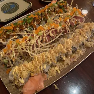 food, sushi and sashimi, sashimi, sushi