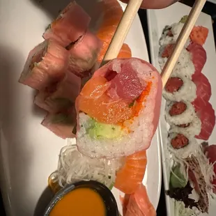 sashimi, food, sushi, sushi and sashimi
