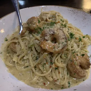 Shrimp Scampi Pizza