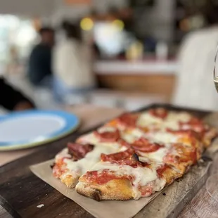 Flatbread, delicious