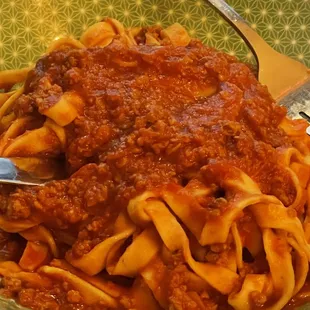 Fiances Beef Ragu Fettuccine