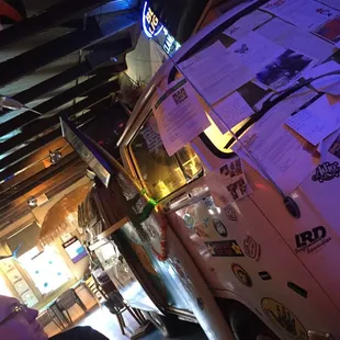 Place looks cool when you walk in though you get blasted with this smell.....not cool