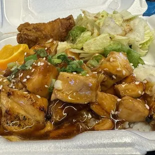 Teriyaki chicken bento