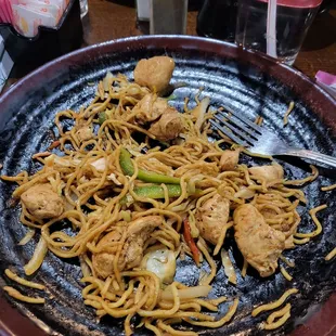 I ate just the half of my dinner because the tasted like  burned grill, and wasn&apos;t good at all...
