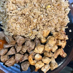 Hibachi Dinner Combination Steak &amp; Chicken $26.25