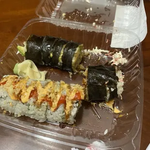 Rolls not sliced all the way through