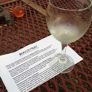 Monthly wine tasting!