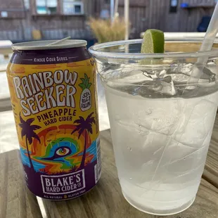 Yummy pinapple cider.