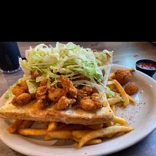 Shrimp po-boy