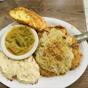 D Chicken Fried Steak